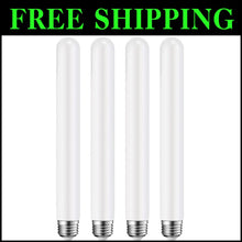 Load image into Gallery viewer, High CRI 12W Dimmable E26 Tubular LED Light Bulbs - 2700K Warm White, 4 Count