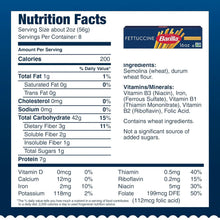 Load image into Gallery viewer, Kosher Certified Fettuccine Pasta, 20 Pack of 16 oz. - Perfect for Robust Sauces