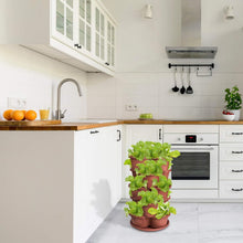 Load image into Gallery viewer, Space-Saving 5-Tier Terracotta Planter - Perfect for Vegetables and Succulents