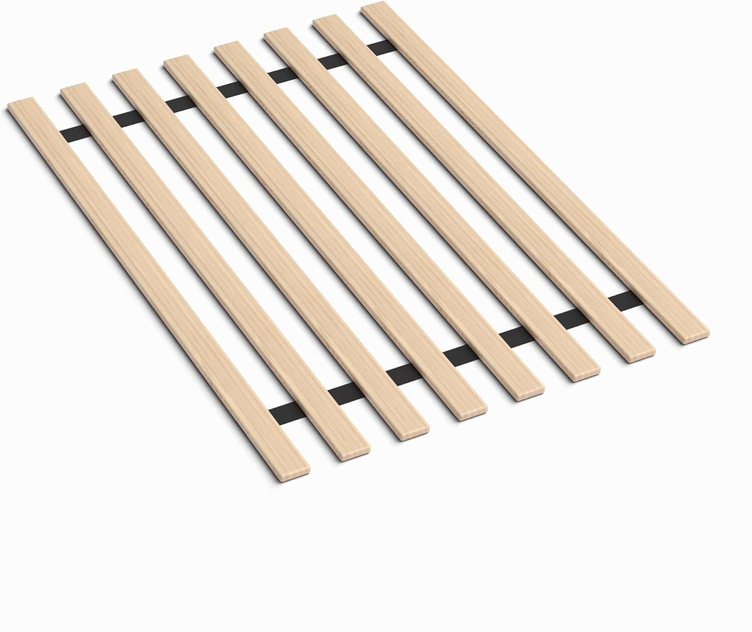 Enhance Your Bed's Support with 0.68-Inch Wooden Slats for Queen Size Mattresses