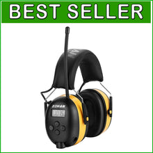 Load image into Gallery viewer, Comfortable and User-Friendly AM/FM Radio Hearing Protector with Digital Display