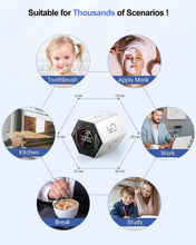 Load image into Gallery viewer, Versatile Hexagon Productivity Timer - 6 Preset Times &amp; Custom Options - Gray