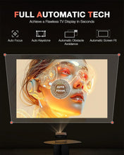 Load image into Gallery viewer, High-Performance Native 1080P Mini Projector with Seamless WiFi &amp; Bluetooth