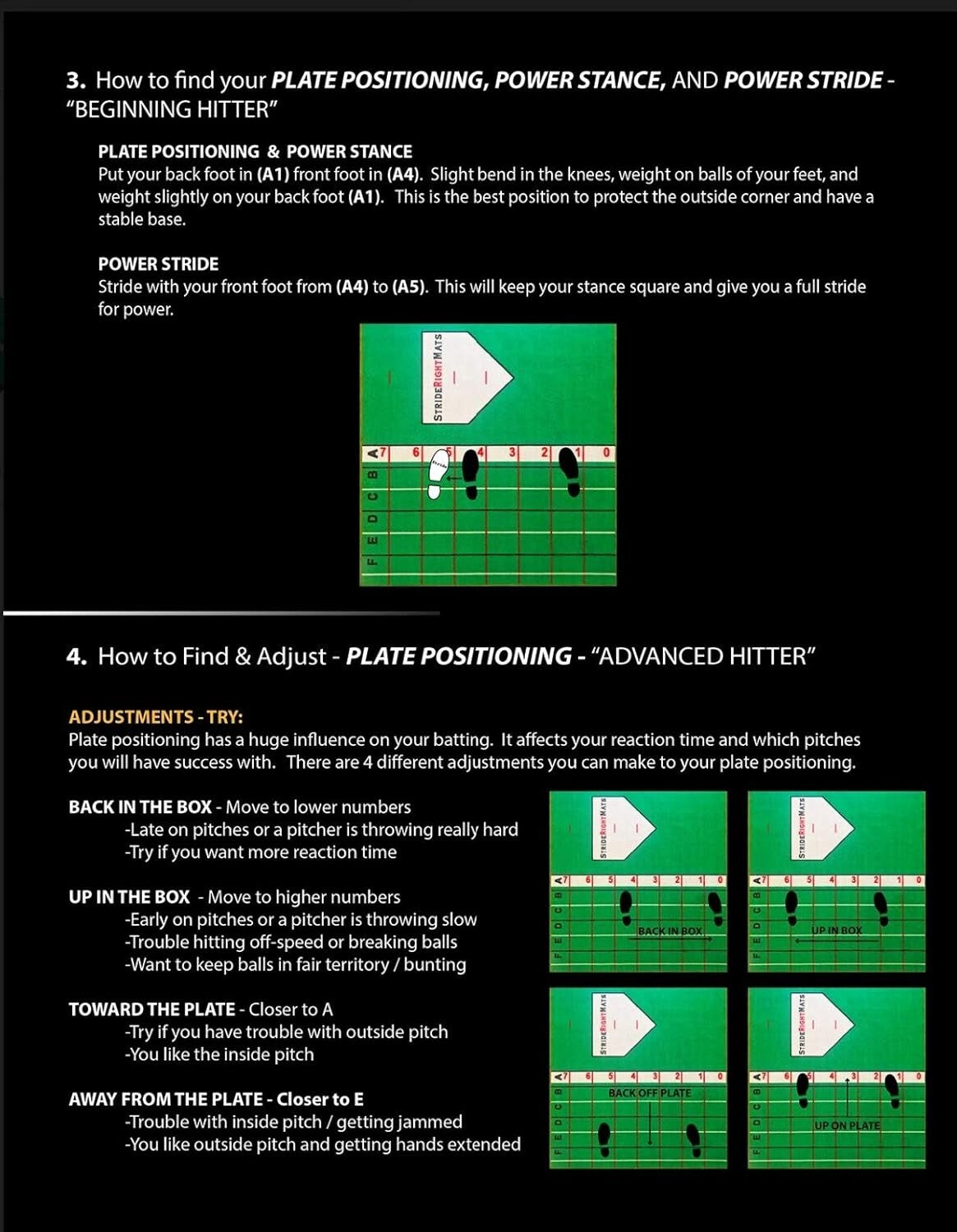 Durable Baseball & Softball Training Mat - Boost Swing Confidence and Technique