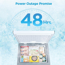 Load image into Gallery viewer, Ample 7.0 Cu.Ft Chest Freezer with Power Outage Protection - Energy Efficient