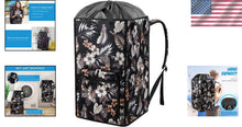Load image into Gallery viewer, Spacious Foldable Laundry Backpack with Padded Straps for Comfort - Travel Ready