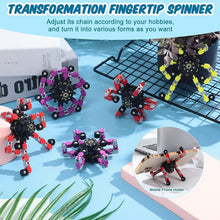 Load image into Gallery viewer, Creative Mechanical Fidget Spinner Pack - 100 Fun &amp; Portable Stress Relievers