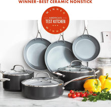 Load image into Gallery viewer, Valencia Pro 11-Piece Ceramic Nonstick Cookware Set - Induction &amp; Oven Safe