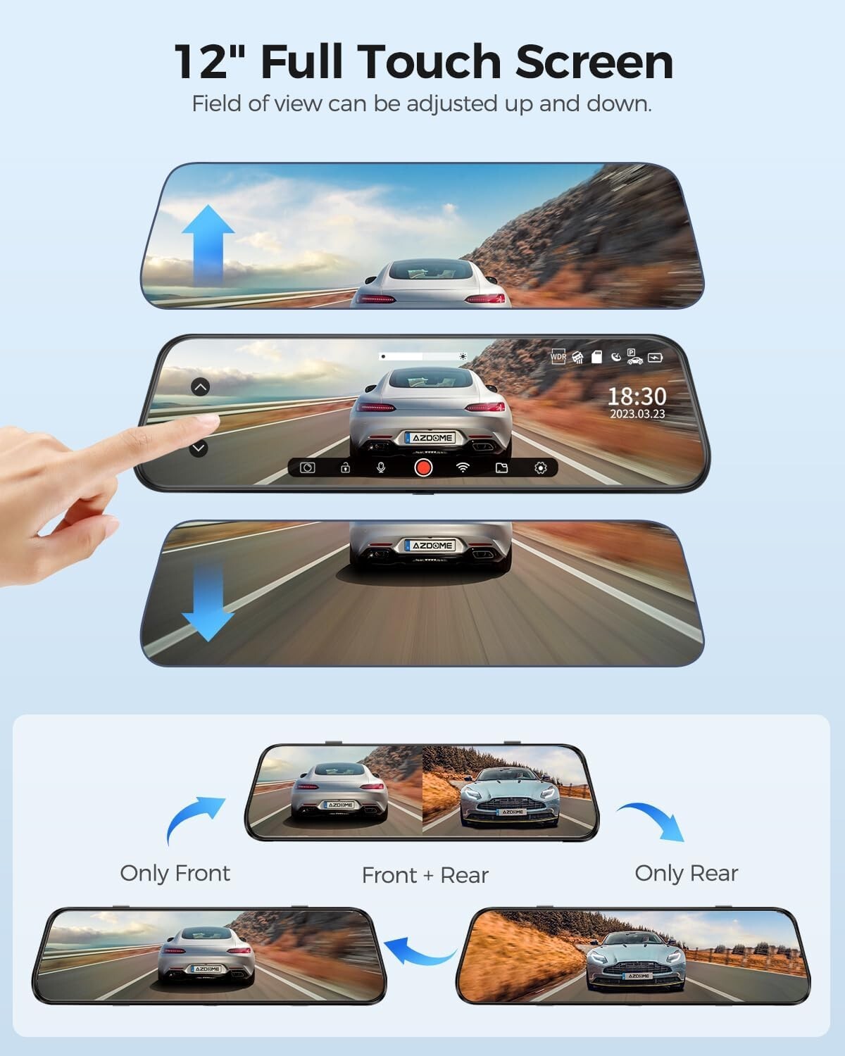 24-Hour Parking Monitor Dash Cam - PG17 with Enhanced GPS Tracking & WiFi