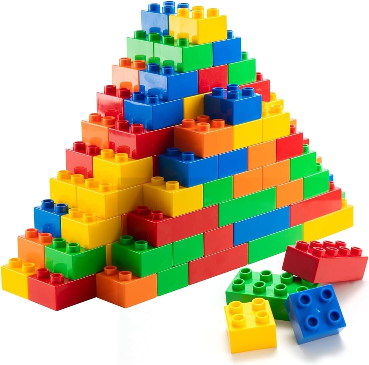 Durable 300-Piece Building Block Set for Toddlers with Storage Box - Ages 3+