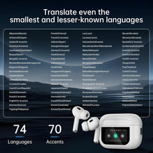 Load image into Gallery viewer, AI-Powered Language Translator Earbuds with Offline Support - 24-Hour Battery