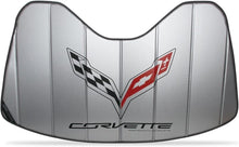 Load image into Gallery viewer, Official GM Licensed C7 Corvette Accordion Sunshade - UV Protection &amp; Style