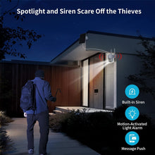 Load image into Gallery viewer, 2-Pack Solar Powered 4MP Cameras with Night Vision &amp; Cloud Storage Options