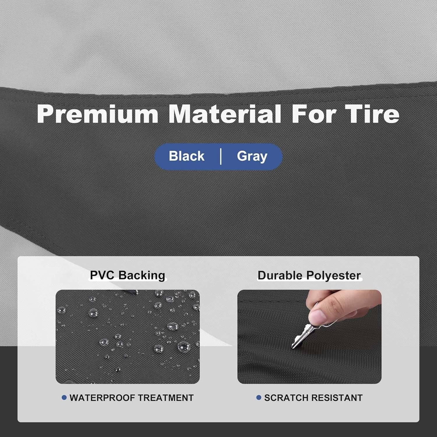 Durable Tire Covers for All Weather - Tough Protection with Unique Design