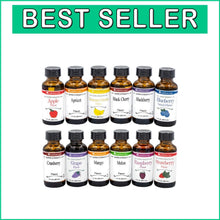 Load image into Gallery viewer, Indulge with 12 Super Strength Fruity Flavor Extracts - Perfect for Baking Bliss