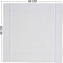 Load image into Gallery viewer, Men's Premium 100% Pure Cotton Handkerchief Set - 10 Stylish Hankies 44x44cm