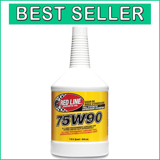 75W90 GL-5 Synthetic Gear Oil for Superior Differential Performance - 2 Pack