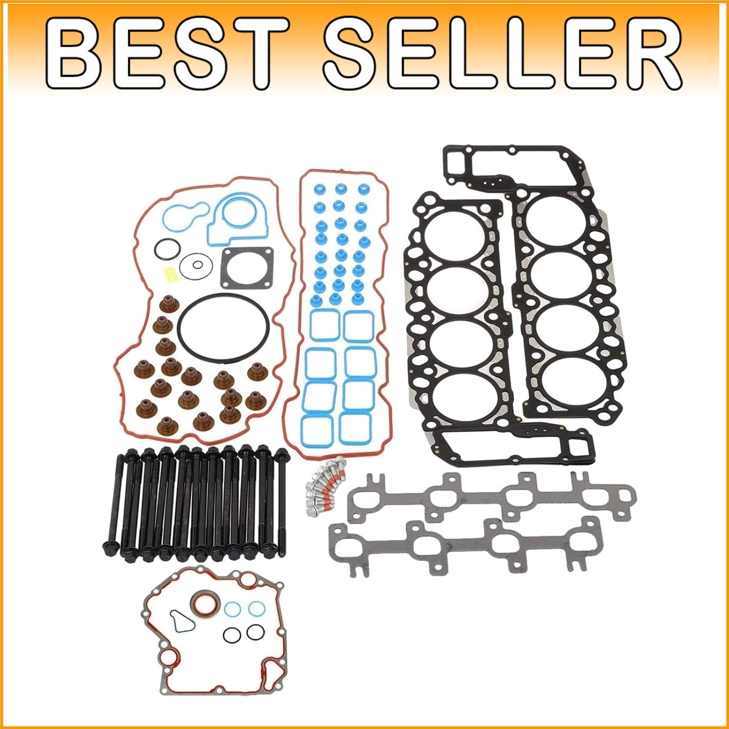 Durable Silicone Rubber Gasket Set for 2002-2003 Ram 1500 & Grand Cherokee