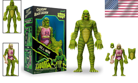 11-Inch Creature from the Black Lagoon Super Cyborg Action Figure – Collectible