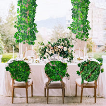 Load image into Gallery viewer, 84 Pack 588Ft UV Resistant Artificial Ivy Garland for Indoor &amp; Outdoor Decor