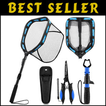 Load image into Gallery viewer, Floating Fishing Net Combo with Telescopic Pole - Ideal for Steelhead &amp; Salmon