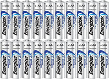 Load image into Gallery viewer, 20-Pack Ultimate Lithium AA Batteries - Long-Lasting Power for Cameras &amp; GPS