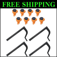 Load image into Gallery viewer, Complete 4PC Holdfast &amp; 8PC Bench Dogs - Essential Woodworking Accessories
