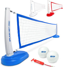 Load image into Gallery viewer, Fast Setup Splash Net PRO Pool Volleyball Net with Pump &amp; Water Volleyballs