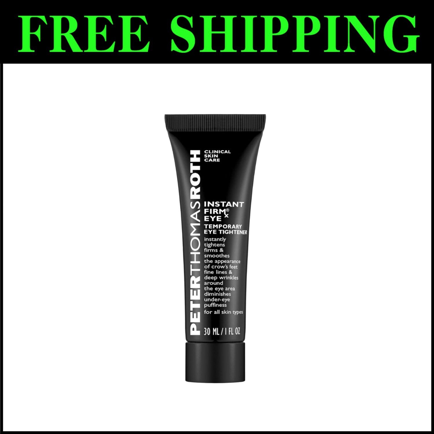 FIRMx Instant Eye Tightener | Effortlessly Reduce Fine Lines (Travel-Friendly)