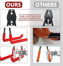 Load image into Gallery viewer, Premium Powder-Coated Garage Hooks Set - Secure Wall-Mounted Tool Organizer