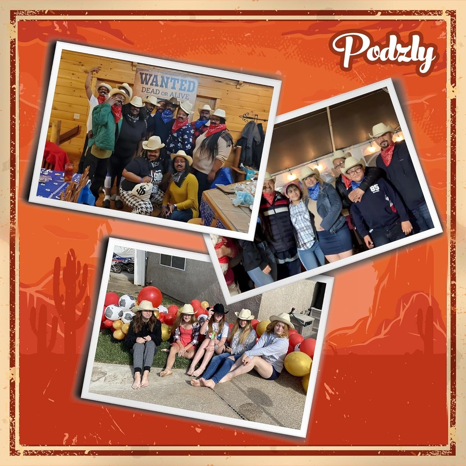 Versatile 72 Straw Cowboy Hats - Perfect for Weddings, Concerts & Parties