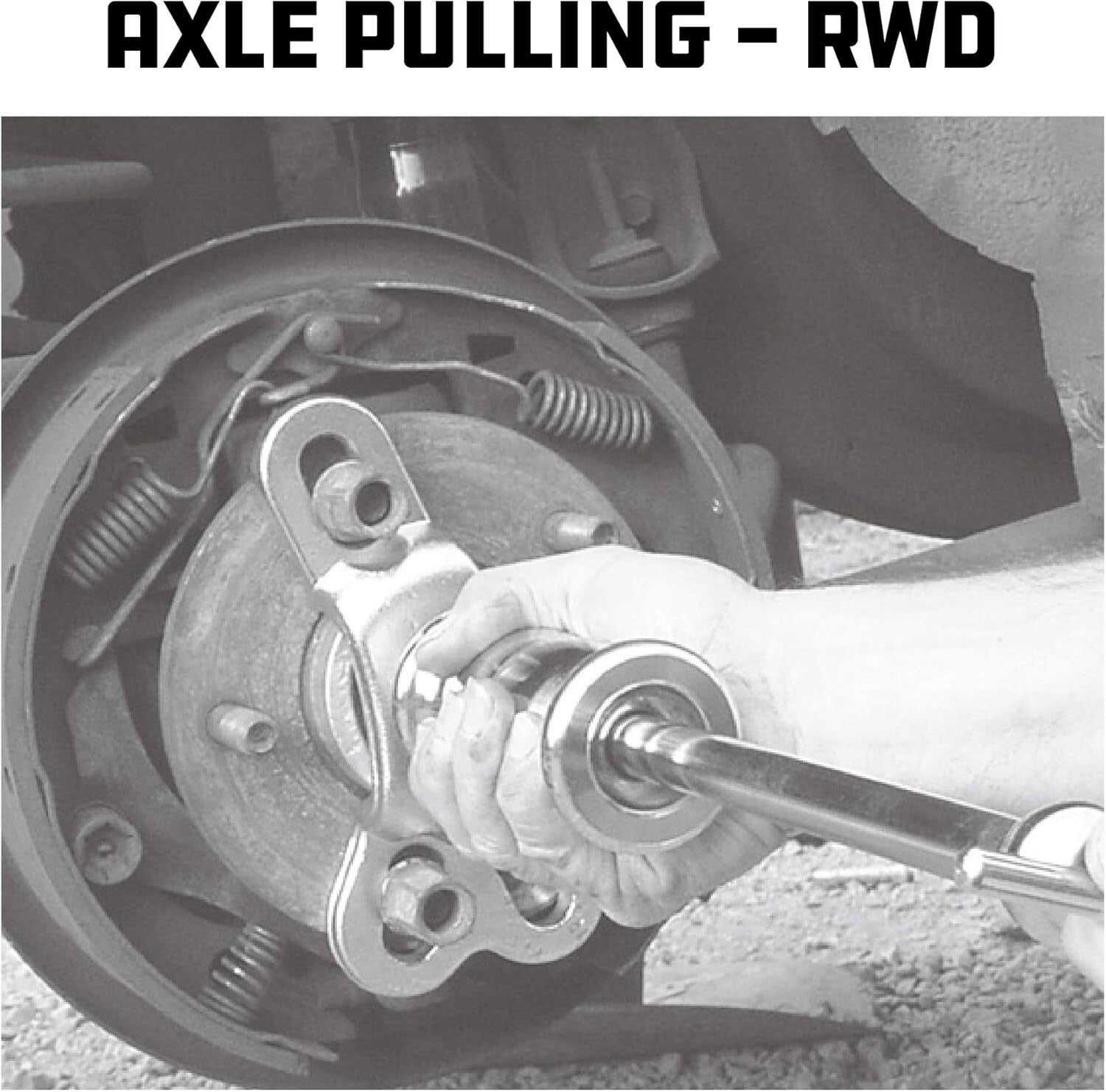 All-in-One Axle Puller and Slide Hammer Tool Set - 21 Pieces for Vehicle Repair