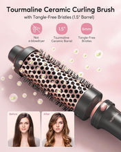 Load image into Gallery viewer, 1.5-Inch Heated Round Brush with Detachable Head - Dual Voltage Travel Essential