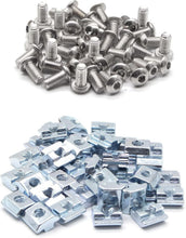 Load image into Gallery viewer, 10pc Aluminum 4040 Corner Bracket T Joint Plate Connector for Stable Structures