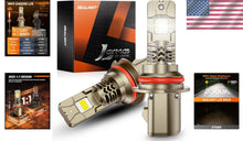Load image into Gallery viewer, Compact 9007 LED Fog Lights - 39000LM Brightness, Dustproof &amp; Waterproof