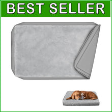 Load image into Gallery viewer, Heavy-Duty Waterproof Dog Bed Cover, Fluffy Design 48"L x 36"W for Large Pets