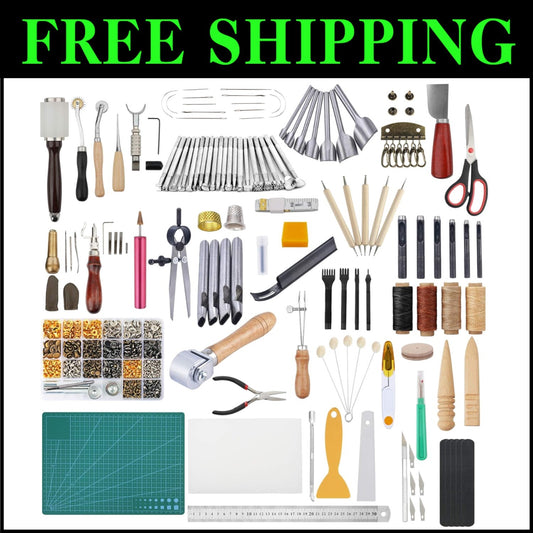 Ultimate Leather Crafting Toolkit: Comprehensive Supplies for Creative Projects