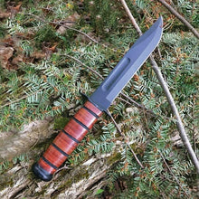 Load image into Gallery viewer, Lightweight 7-Inch Clip Point Hunting Knife with Rust Resistant Finish