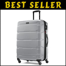 Load image into Gallery viewer, Omni PC 28-Inch Expandable Hardside Spinner Luggage - Silver, 10-Year Warranty