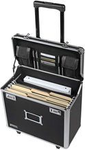 Load image into Gallery viewer, Mobile Legal File Case with Combination Lock - 14.5x13.5x11, Travel-Friendly