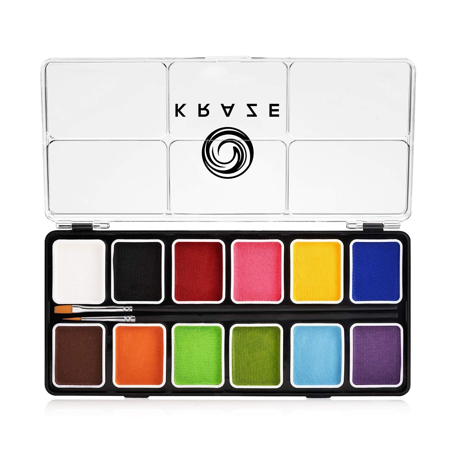 Complete 12-Color Face Painting Set - Hypoallergenic, Quick Drying & Portable