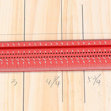 Load image into Gallery viewer, High-Quality 24in Woodworking T-Square Ruler with Clear Scales for Accuracy