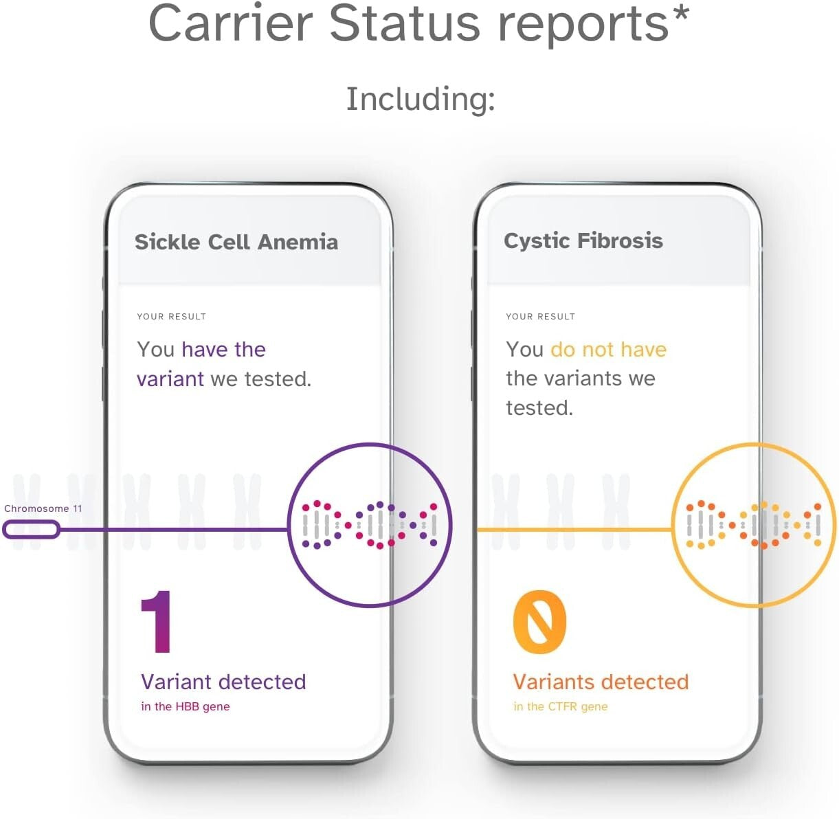 Easy Saliva Collection DNA Test Kit with Fast Health Reports - Control Your Data