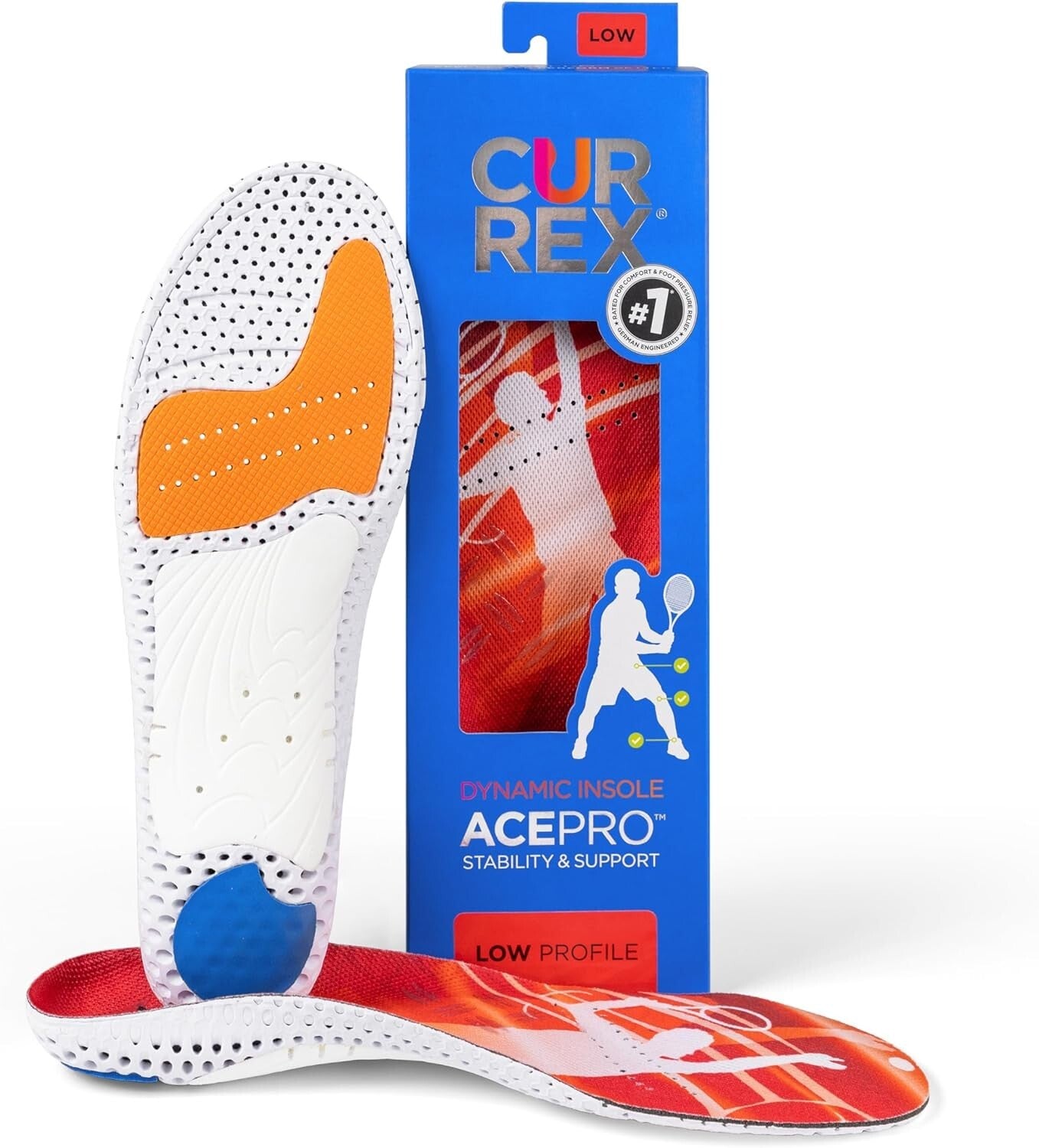 Dynamic Arch Support Insoles for Men and Women - Maximize Athletic Performance