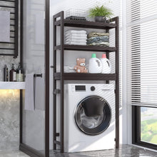 Load image into Gallery viewer, Modern 3-Tier Bamboo Bath Organizer with Anti-Tilt Features - Stylish Storage