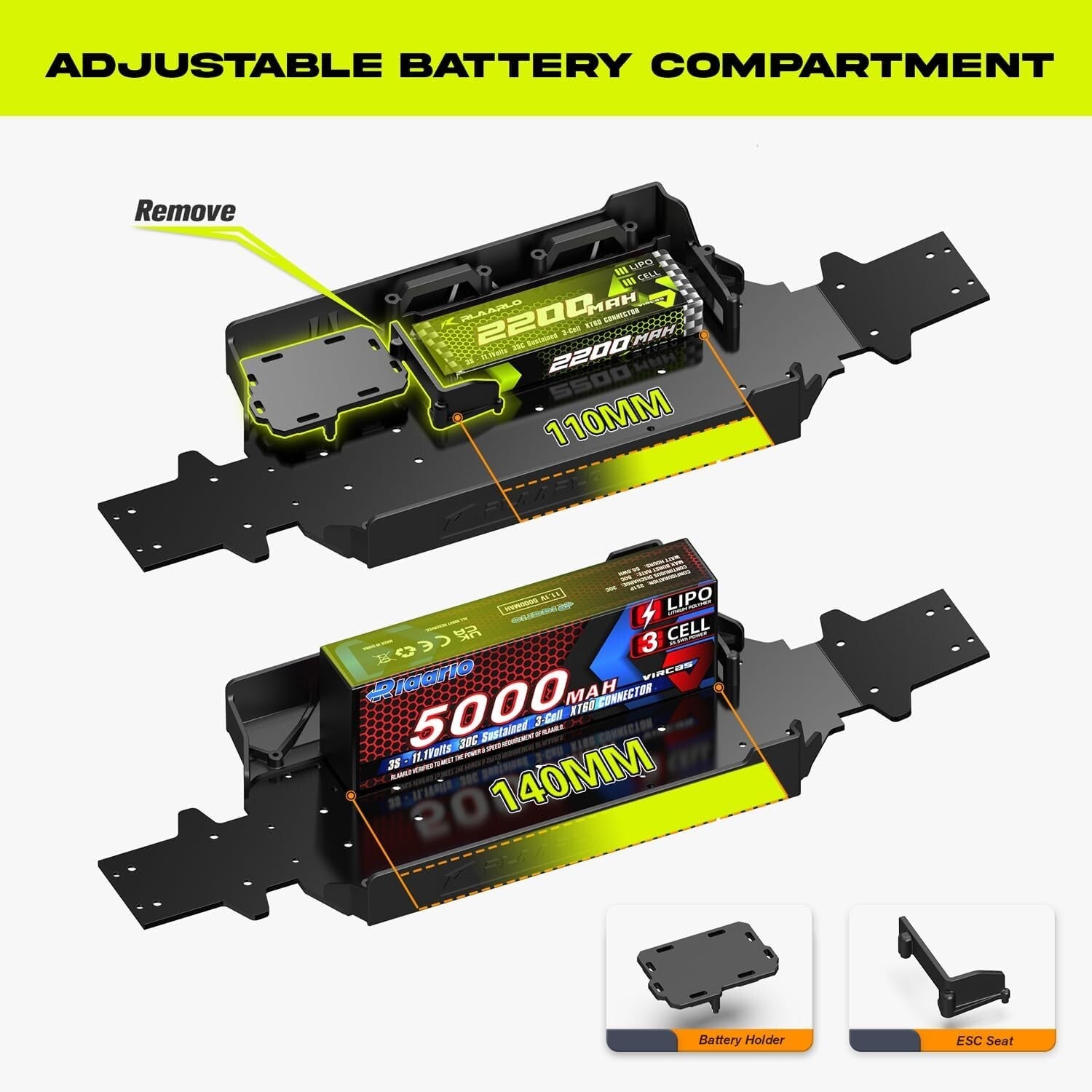 Fast 50mph Waterproof Monster Truck - Remote Control 1/10 Off-Road Adventure