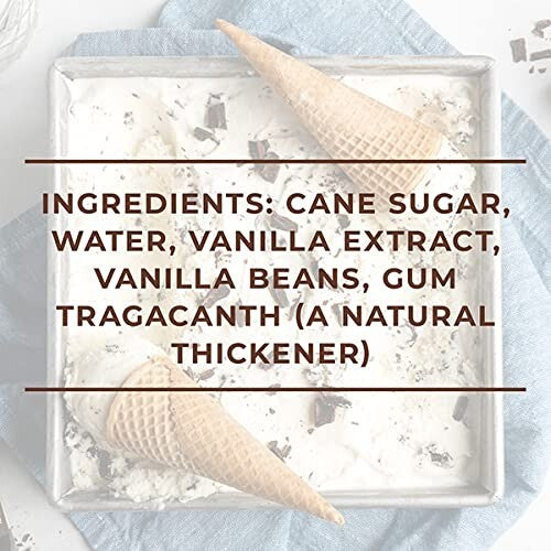 Thick Vanilla Bean Paste - 32 oz for Baking & Cooking with Bean Flecks