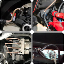 Load image into Gallery viewer, 25ft Copper-Nickel Brake Line Set – 1/4 &amp; 3/16 Tubing with 32 Fittings included