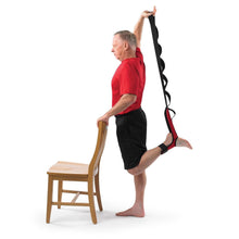Load image into Gallery viewer, Versatile Stretch-EZ Stretching Strap - Ideal for Plantar Fasciitis &amp; Hamstrings
