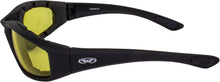 Load image into Gallery viewer, 3 Pairs Kickback Foam Padded Motorcycle Sunglasses - Shatterproof &amp; Stylish